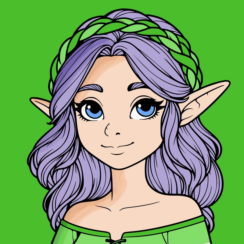 realistic elf girl