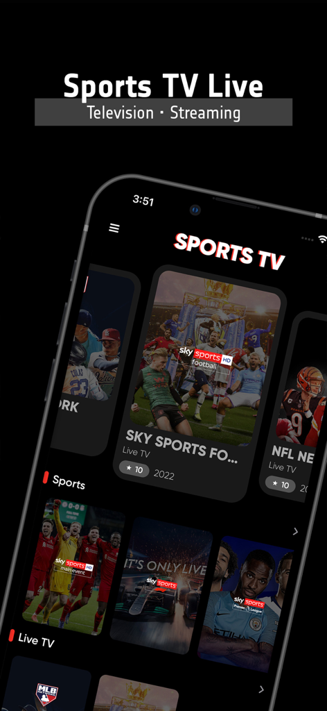 Sports TV Live Stream - Sports App | MWM