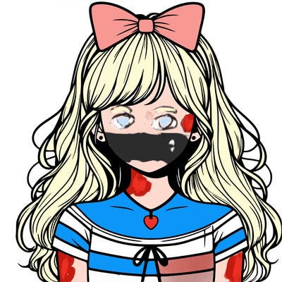 realistic girl no face