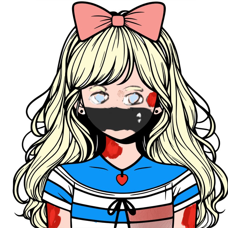 realistic girl no face