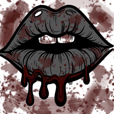 lips that look realistic and drip