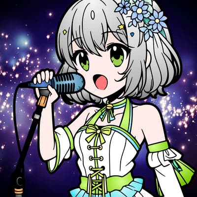 a anime singer