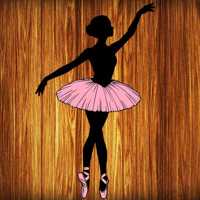 realistic ballerina