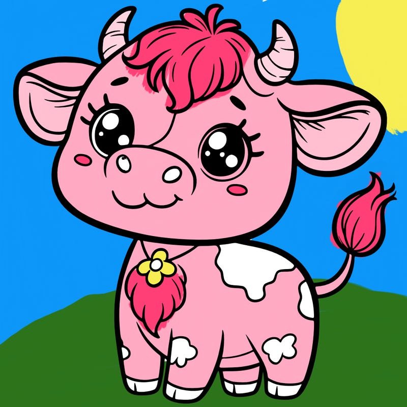 cute cow
