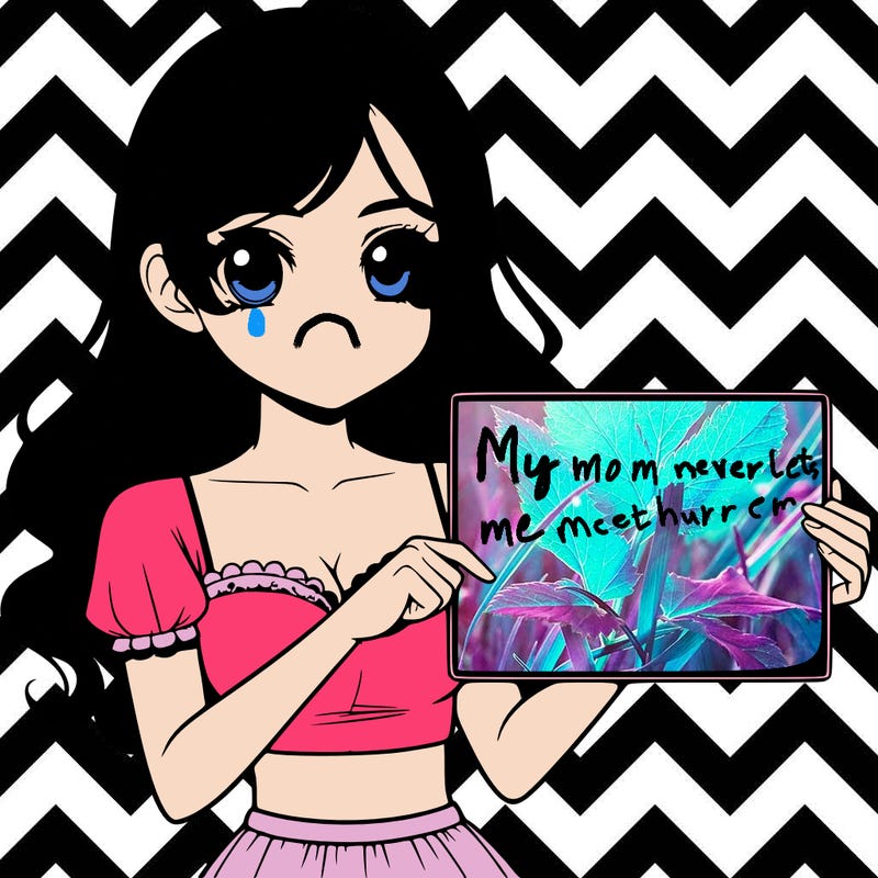 realistic pretty girl holding blank sign