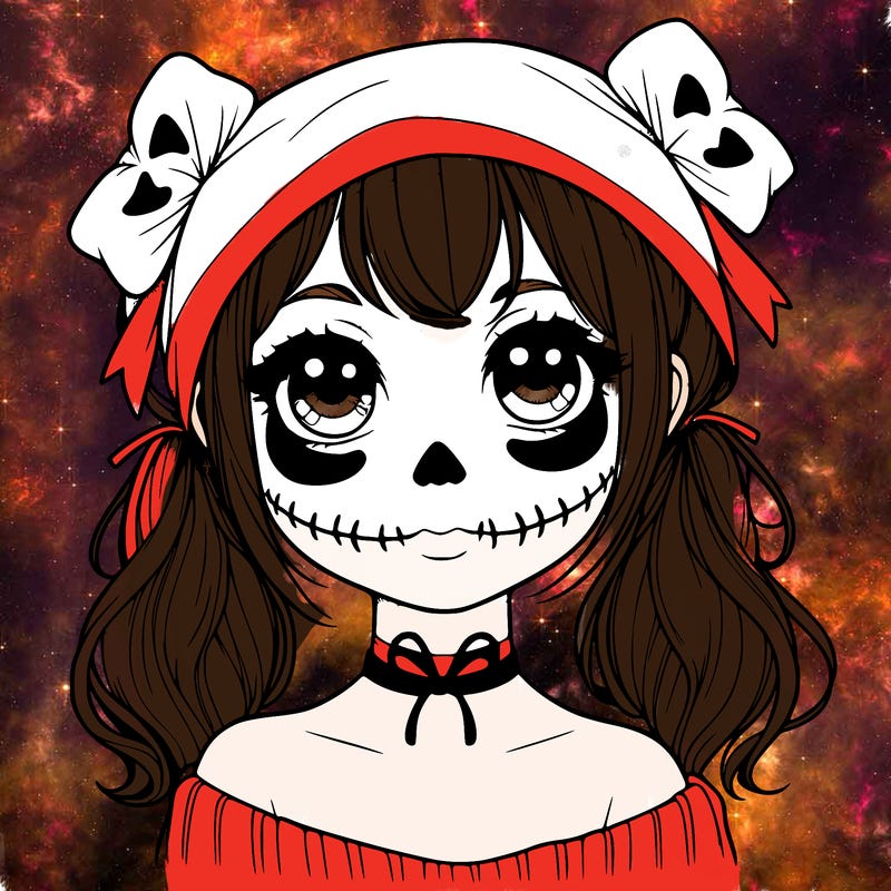 realistic girl halloween