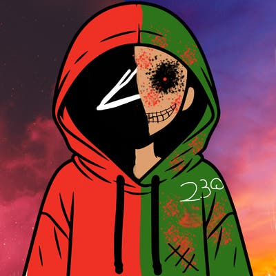 faceless girl in hoodie