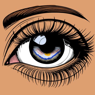 realistic eye