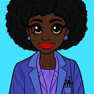 african american female scientist