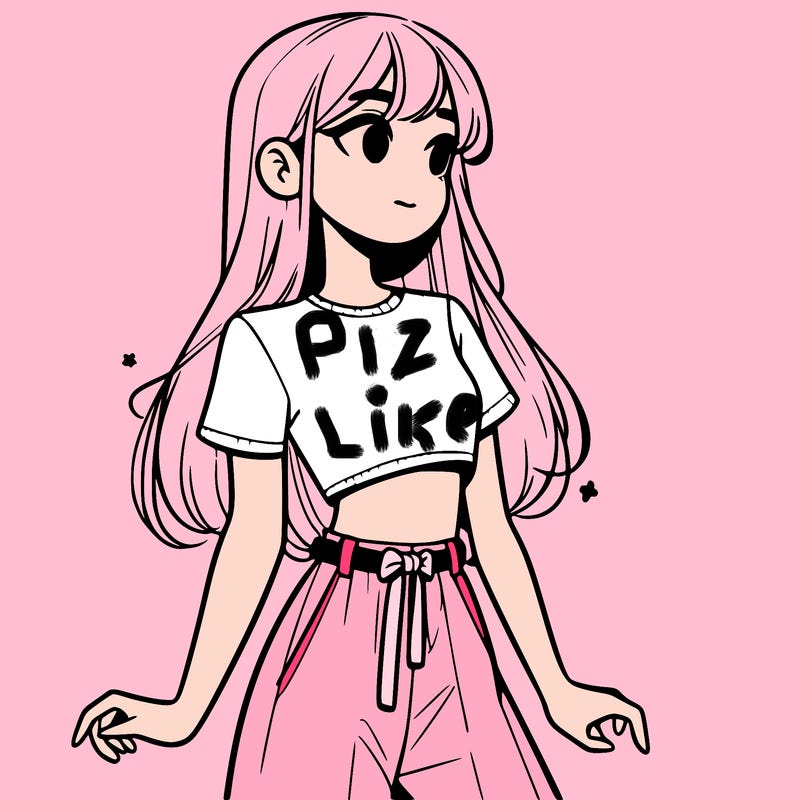 girl in a cute crop top