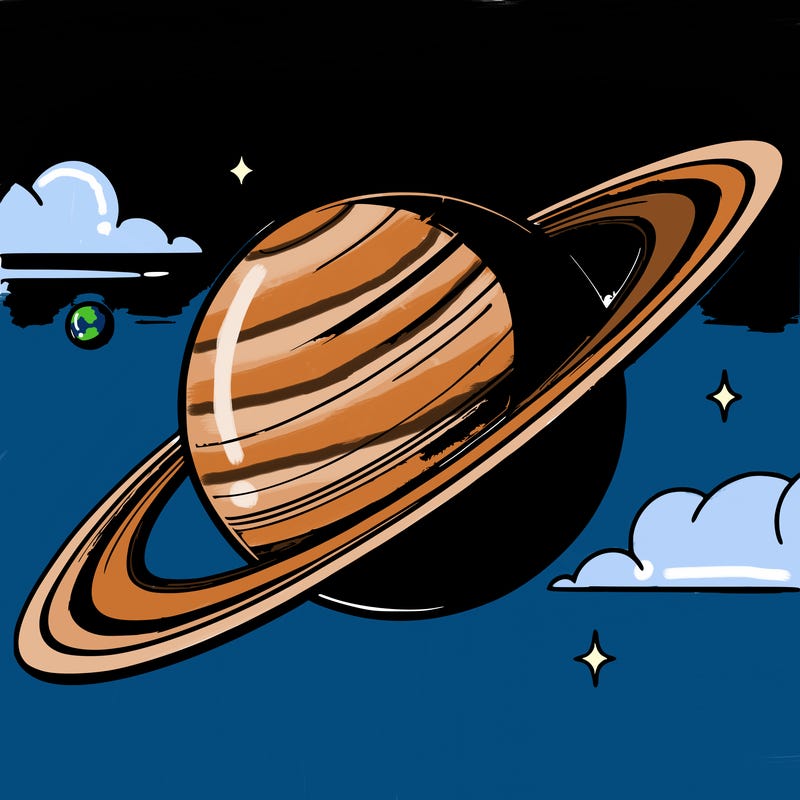 realistic saturn
