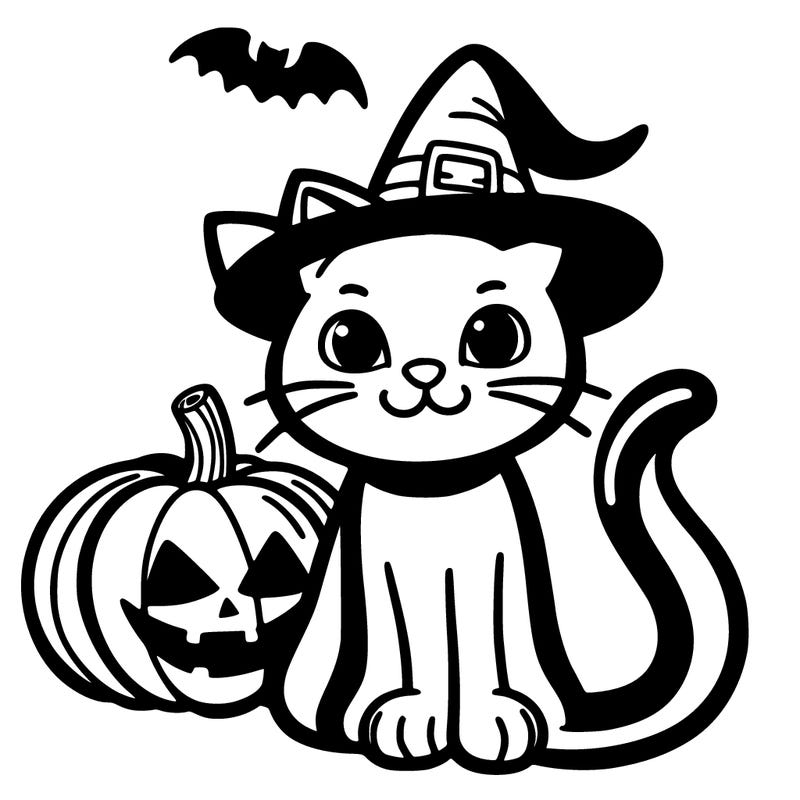 halloween cat