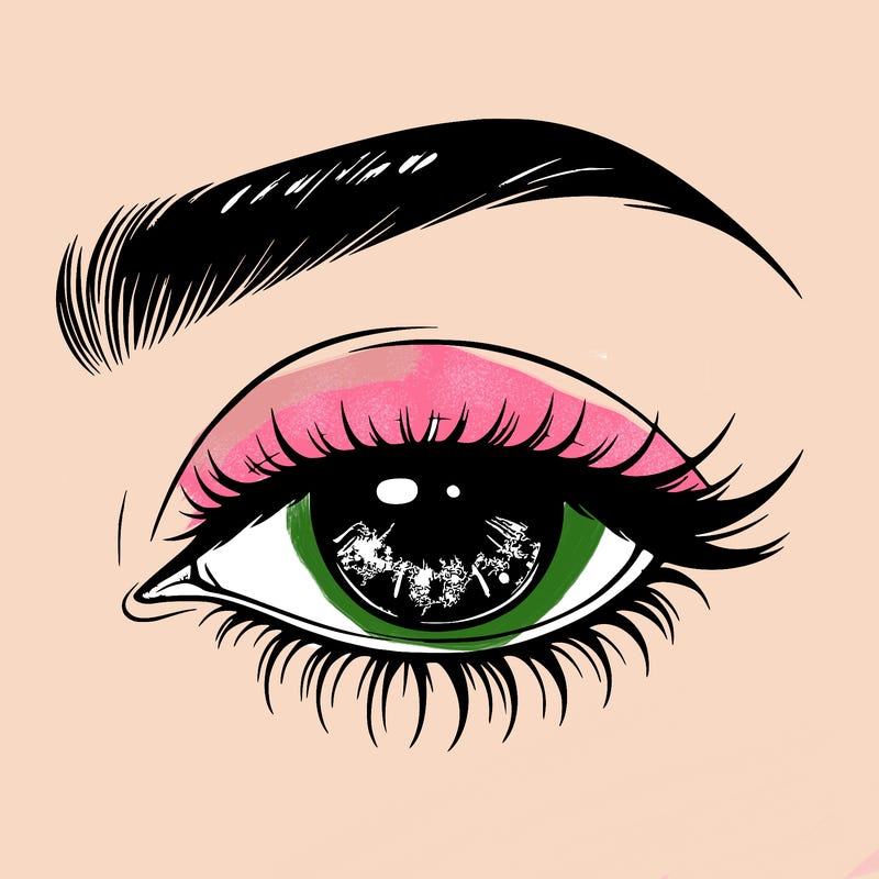 eye closed realistic