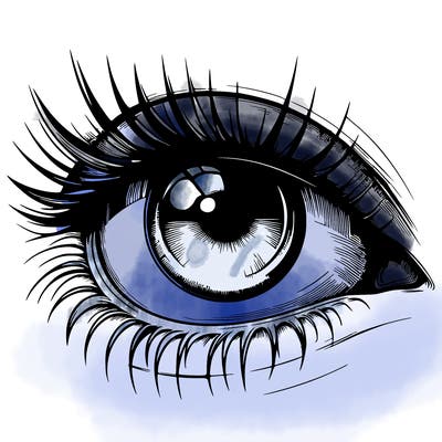 realistic eye