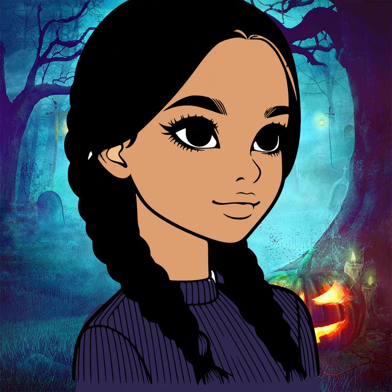 realistic girl with braids