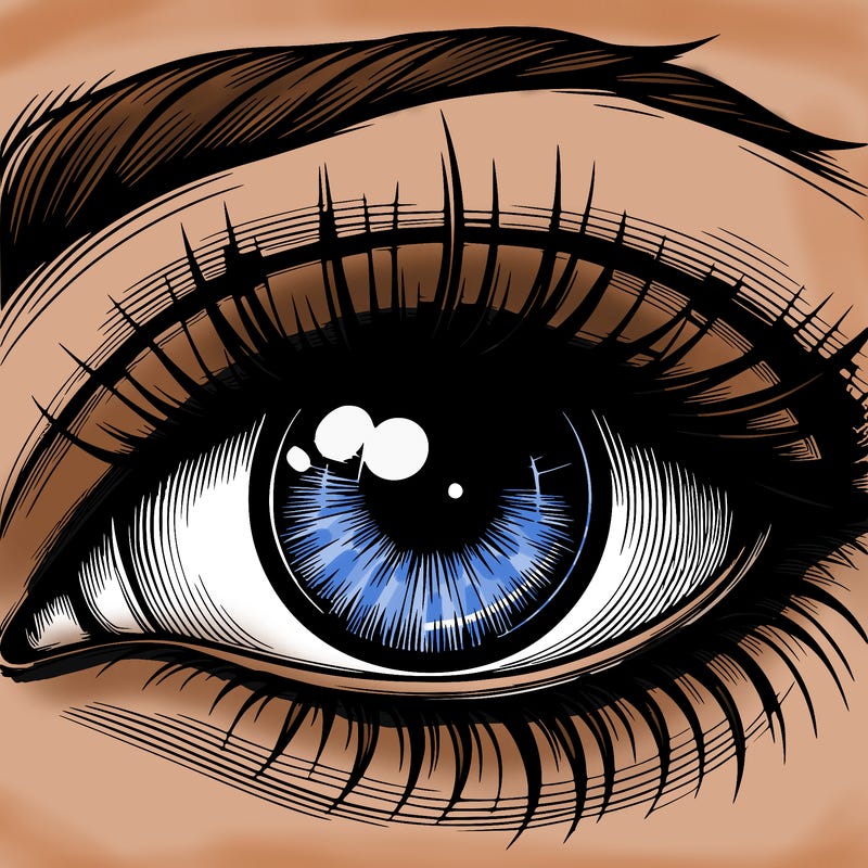 realistic eye