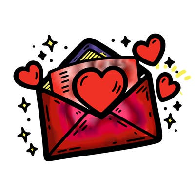 love letter envelope
