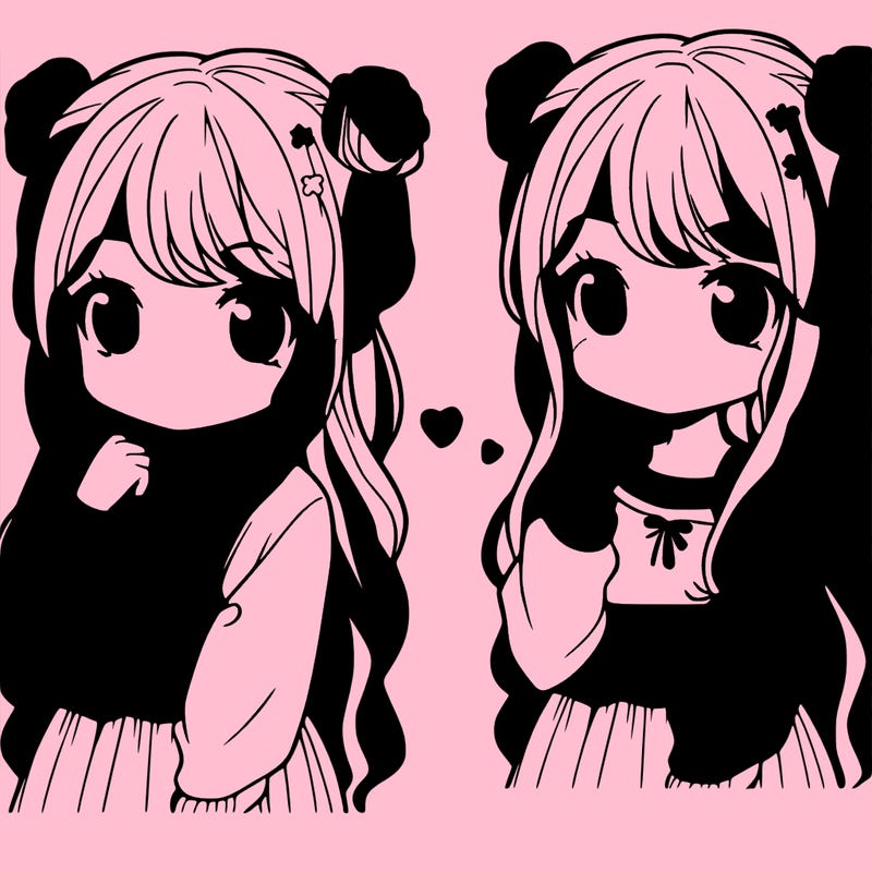 cute realistic girl