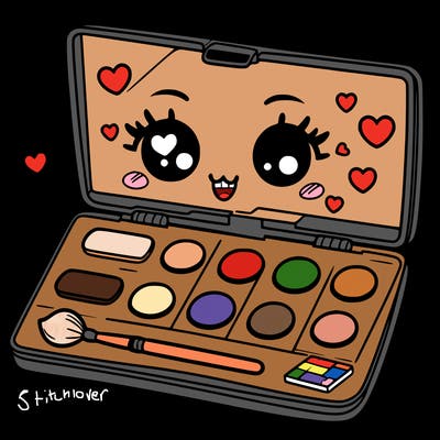 makeup pallet