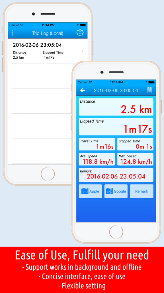 GPS Tracker - Mobile Tracking, Routing Record - Navigation App | MWM