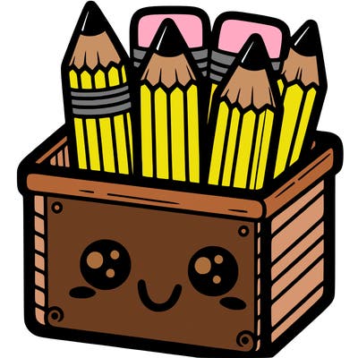 a pencil box