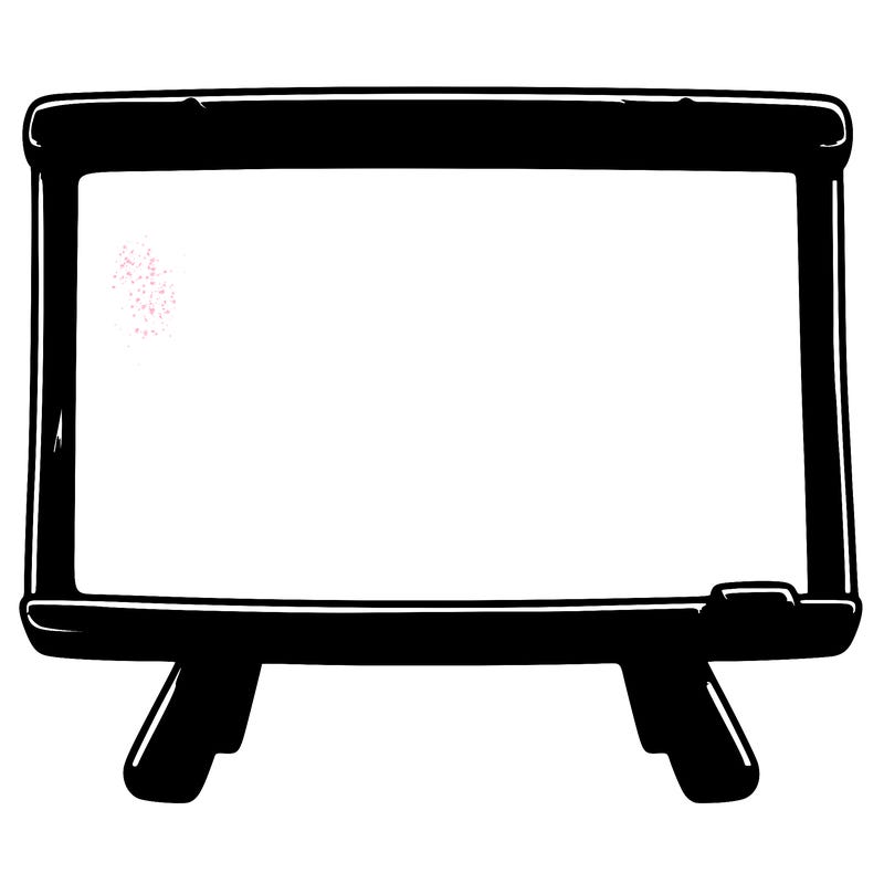 blank board