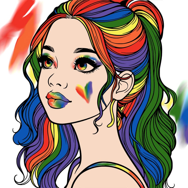 beautiful realistic girl