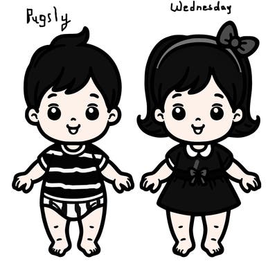 twin babies boy and girl