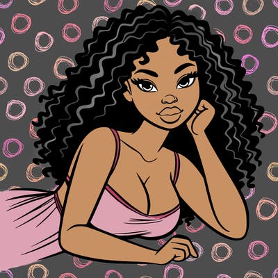 black woman