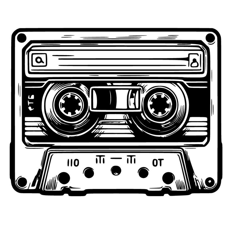 vintage cassette tape