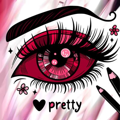 pretty eye