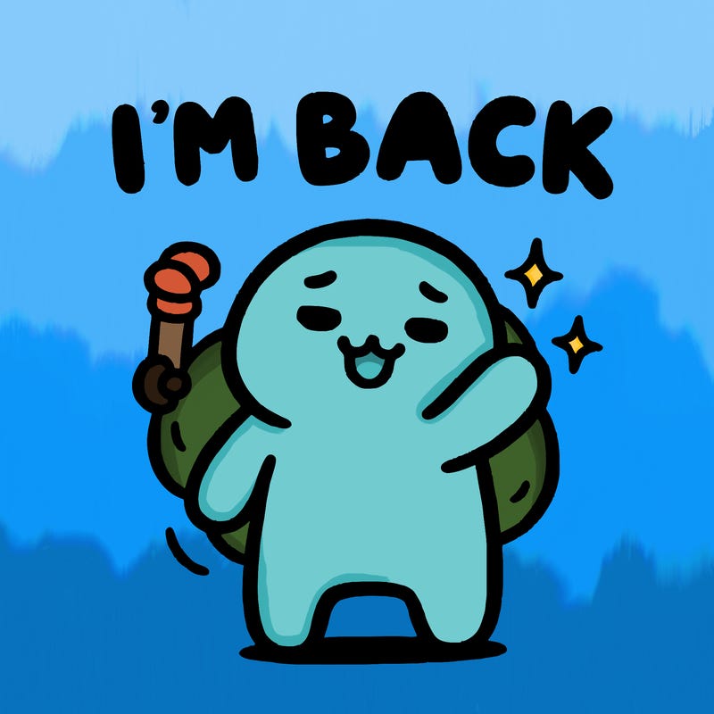 i'm back