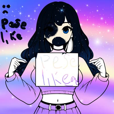 girl holding a blank sign in a long sleeve crop top