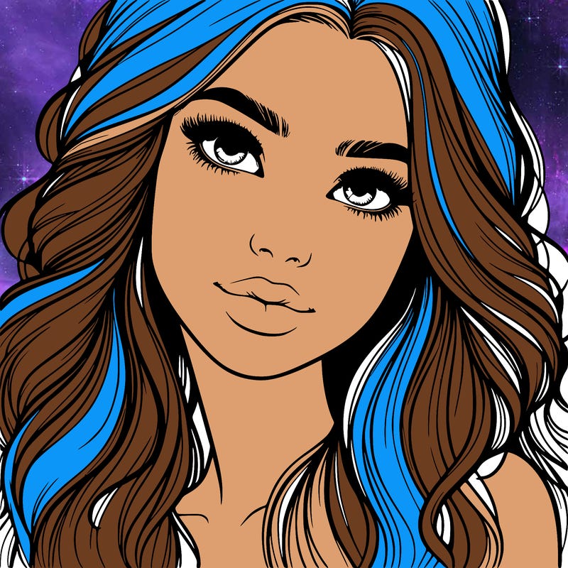 beautiful realistic girl