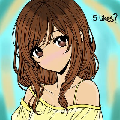 anime girl realistic girl