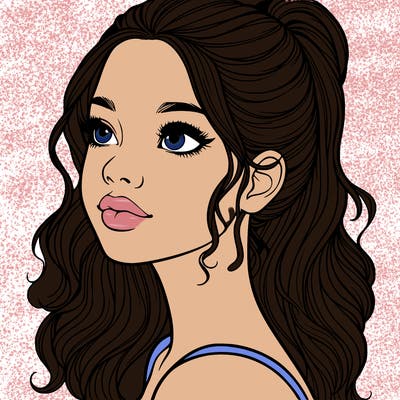 beautiful realistic girl