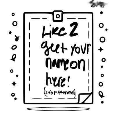 blank piece of paper