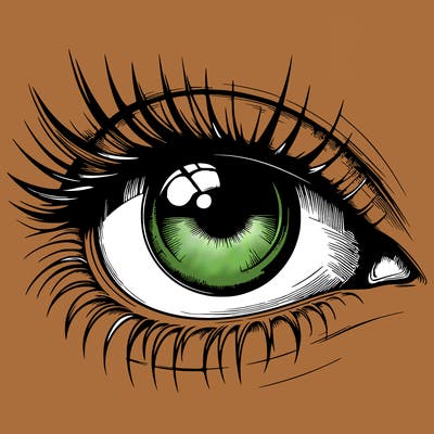 realistic eye