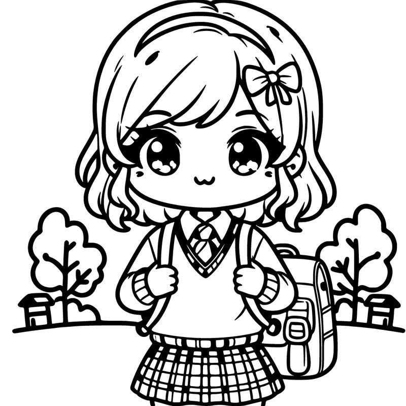 cute girl in high school