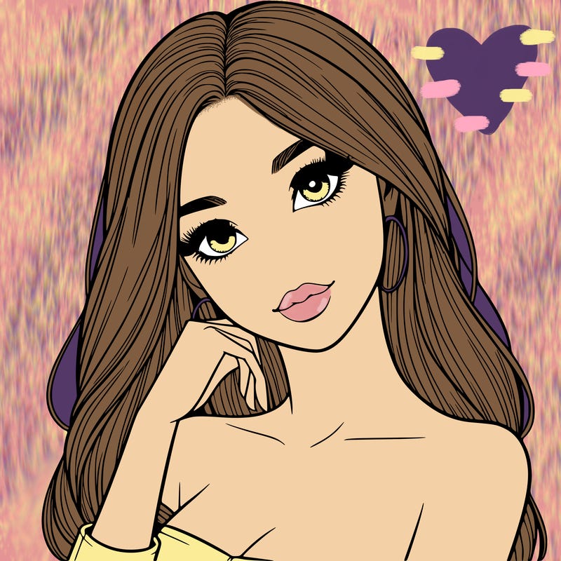 beautiful realistic girl