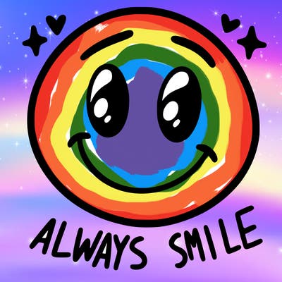 always smile