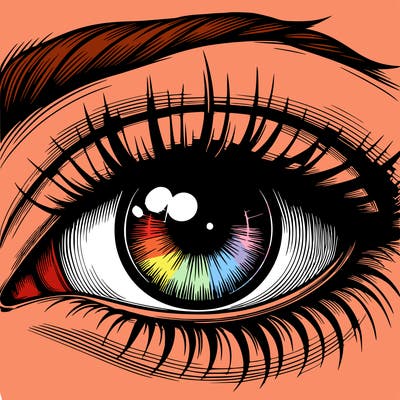 realistic eye