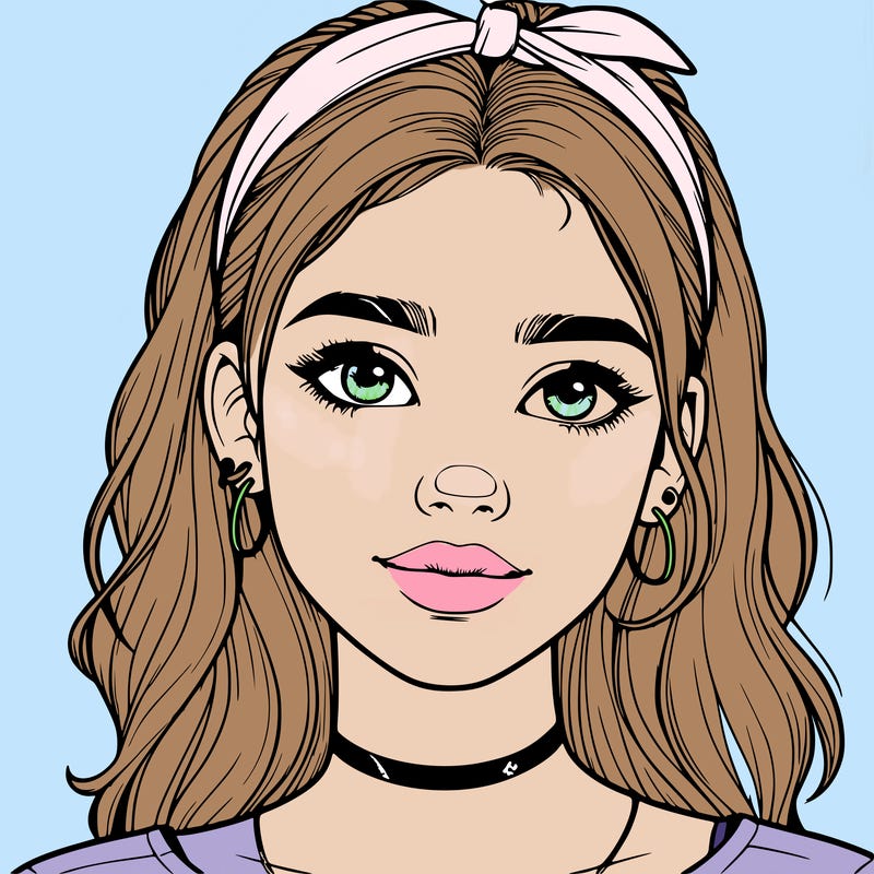 realistic teenage girl