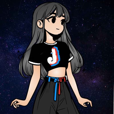 girl in a cute crop top