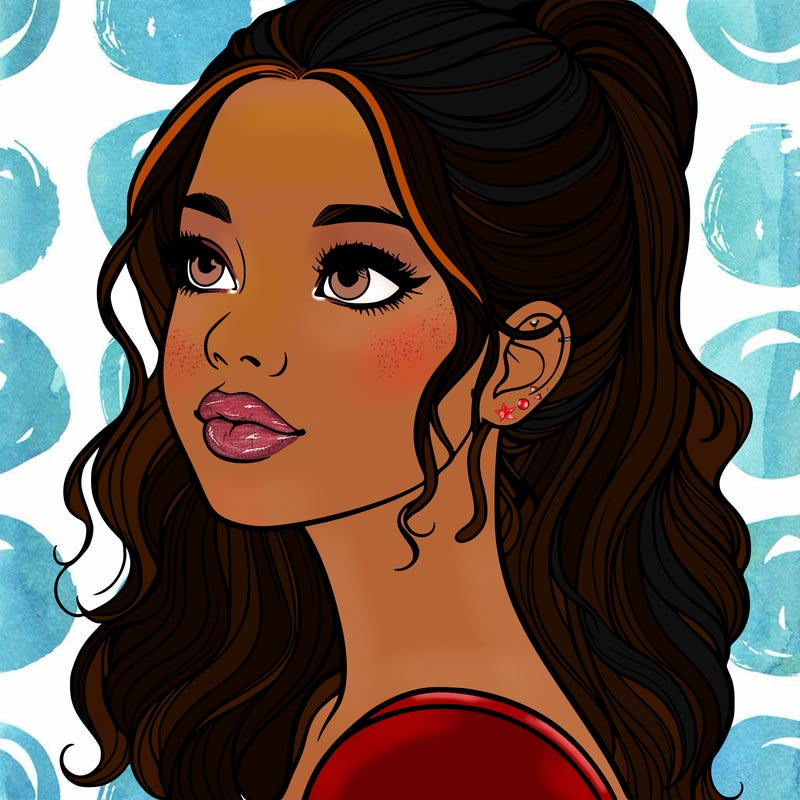 beautiful realistic girl