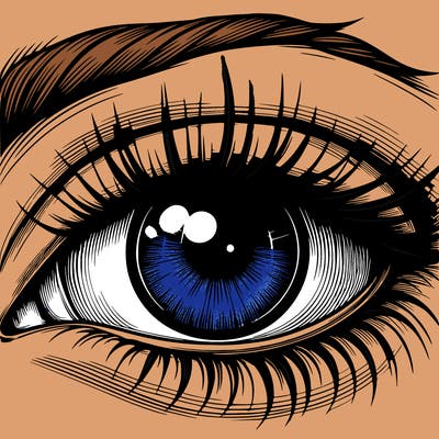 realistic eye