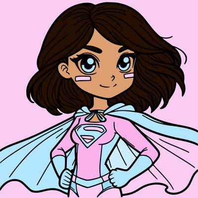 female superhero