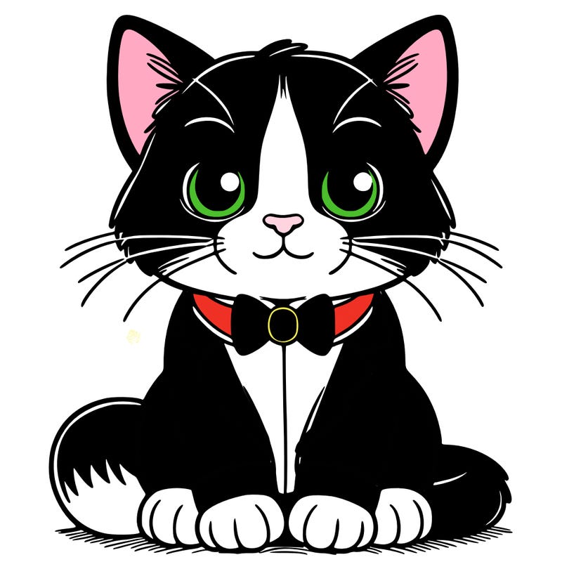 tuxedo cat
