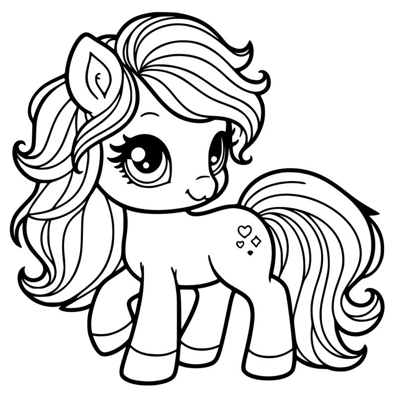 cute pony