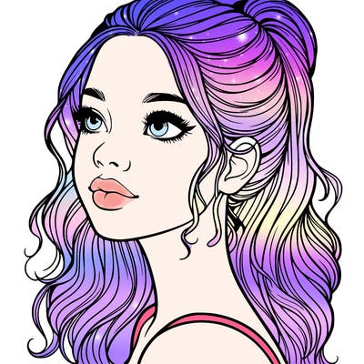 beautiful realistic girl